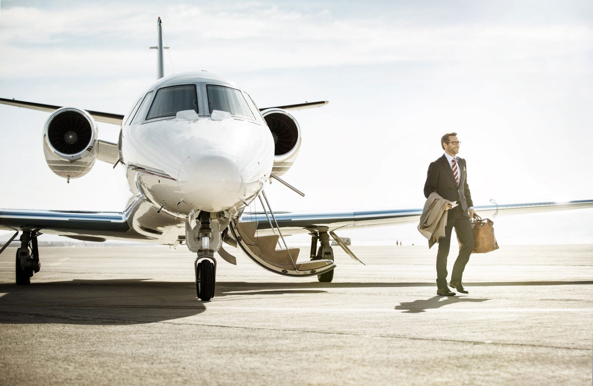 StraightLine Private Air Businessman